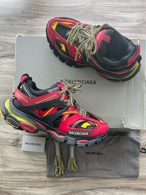 Balenciaga Track Sneaker “Bordeaux Faded Red” Size 6 Men’s/ 7.5 Women’s